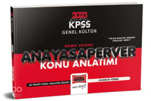 2023 KPSS Genel Kültür Vatandaşlık Anayasaperver Konu Anlatımı