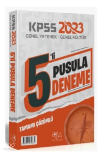 2023 KPSS Genel Yetenek Genel Kültür Pusula 5 Deneme