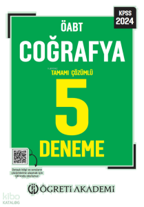 2023 KPSS ÖABT Coğrafya 5 Deneme
