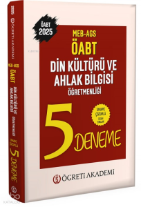 2023 KPSS ÖABT Din Kültürü ve Ahlak Bilgisi 5 Deneme