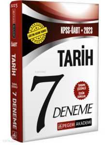2023 KPSS ÖABT Tarih Öğretmenliği 7 Deneme