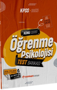 2023 KPSS Öğrenme Psikolojisi Test Bankası