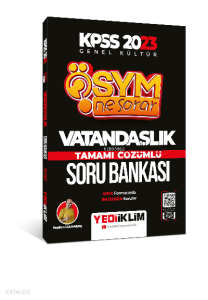 2023 KPSS Ösym Ne Sorar Vatandaşlık Tamamı Çözümlü Soru Bankası