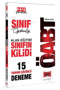 2023 ÖABT Sınıf Öğretmenliği Alan Eğitimi Sınıfın Kilidi Tamamı Çözümlü 15 Deneme