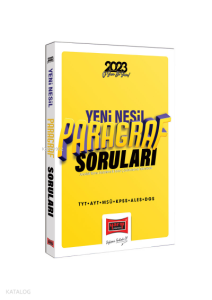 2023 TYT AYT MSÜ KPSS ALES DGS Yeni Nesil Paragraf Soruları
