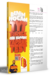 2023 TYT Türkçe Çek Kopar Yaprak Test