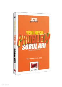2023 YKS-KPSS-ALES-DGS Yeni Nesil Tamamı Çözümlü Problem Soruları +5 Deneme