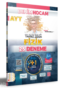 2024 AYT Yapay Zekâ Fizik 25 Deneme Benim Hocam Yayınları