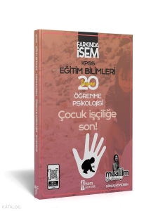 2024 Farkında İsem KPSS Eğitim Bilimleri Öğrenme Psikolojisi 20'li Deneme