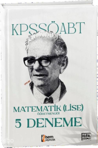 2024 İsem Kpss Öabt Lise Matematik Öğretmenliği 5 Deneme