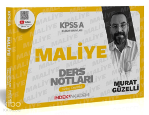 2024 KPSS A Grubu Maliye Video Ders Notları