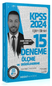 2024 KPSS Eğitim Bilimleri Ölçme ve Değerlendirme 15 Deneme Çözümlü