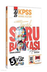 2024 KPSS Genel Kültür 5Yüz Tarih Soru Bankası
