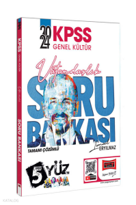 2024 KPSS Genel Kültür 5Yüz Vatandaşlık Tamamı Çözümlü Soru Bankası