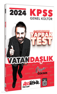 2024 KPSS GK Vatandaşlık Yaprak Test