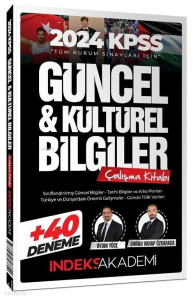 2024 KPSS Güncel ve Kültürel Bilgiler Çalışma Kitabı (40 Deneme İlaveli)