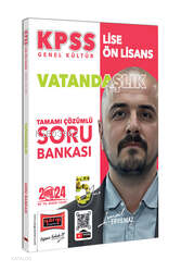 2024 KPSS Lise Ön Lisans 5Yüz Vatandaşlık Tamamı Çözümlü Soru Bankası