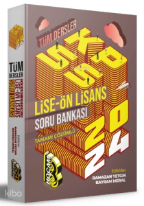2024 KPSS Lise Ön Lisans Tüm Dersler Tamamı Çözümlü Soru Bankası