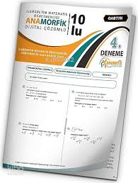 2024 KPSS ÖABT Anamorfik Yayın İlköğretim Matematik Türkiye Geneli D.Çözümlü Deneme 10/4.Kitapçık