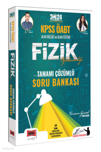 2024 KPSS ÖABT Fizik Öğretmenliği Tamamı Çözümlü Soru Bankası