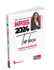 2024 KPSS Türkçe Soru Bankası Çözümlü