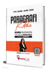 2024 KPSS TYT ALES DGS Paragrafı Kafala Soru Bankası Çözümlü