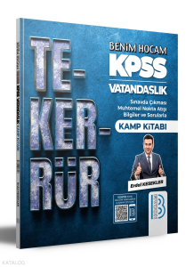 2024 KPSS Vatandaşlık Tekerrür Kamp Kitabı