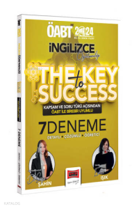 2024 ÖABT İngilizce Öğretmenliği The Key To Tamamı Çözümlü 7 Deneme