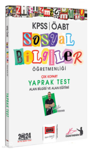 2024 ÖABT Sosyal Bilgiler Öğretmenliği Yaprak Test (Alan Bilgisi ve Alan Eğitimi)