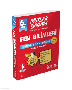 2040 MB 6.Sınıf Fen Bilimleri Fasiküller+Soru Bankası