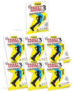 3 Turbo Sınıf İçi Paket Deneme (Yeni Nesil Sorular)