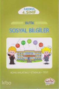 4. Sınıf Butik Sosyal Bilgiler; Konu Anlatımlı - Etkinlik - Test