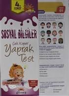 4. Sınıf Sosyal Bilgiler Çek Kopar Yaprak Test