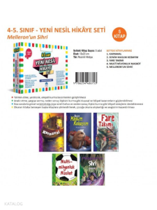 4.ve 5. Sınıf Yeni Nesil Hikaye Seti - Melleron'un Sihri
