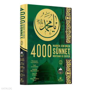 4000 Sünnet, Müstehab ve Edepler 2  (Ciltli)