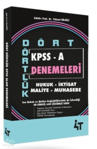 4T Kpss A Dört Dörtlük Denemeleri