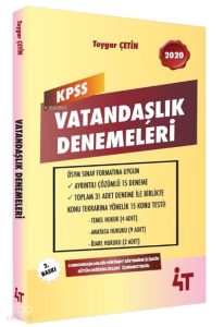 4T Kpss Vatandaşlık Denemeleri