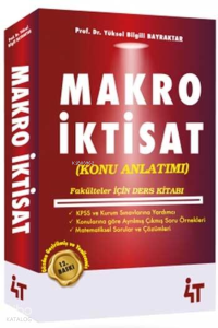 4T Makro İktisat Konu Anlatımı