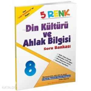 5 Renk Yayınları 8. Sınıf LGS Din Kültürü ve Ahlak Bilgisi Soru Bankası 5 Renk 