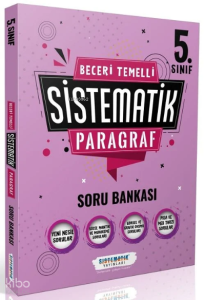 5.Sınıf Beceri Temelli Sistematik Paragraf Soru Bankası Sistematik Yayınları