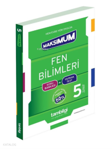 5. Sınıf Fen Bilimleri Soru Bankası + Yaprak Test Tambilgi Yayınları