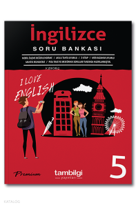 5. Sınıf İngilizce Soru Bankası Tambilgi Yayınları