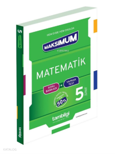 5. Sınıf Matematik Soru Bankası + Yaprak Test Tambilgi Yayınları