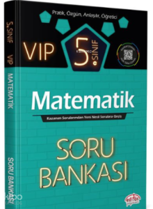 5. Sınıf VIP Matematik Soru Bankası