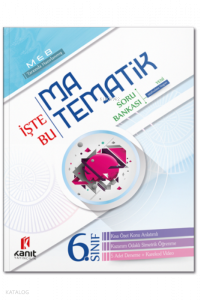 6. Sınıf Matematik İşte Bu Soru Bankası Kanıt Yayınları