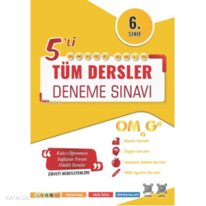 6. Sınıf Omage Gold Tüm Dersler Deneme Sınavı