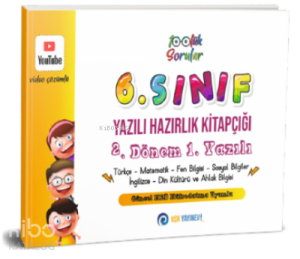6 Sınıf Yazılı Hazırlık Kitapçığı 2 Dönem 1 Yazılı;Çek Kopart