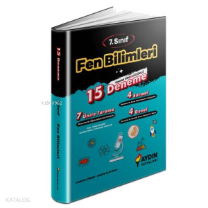 7. Sınıf Fen Bilimleri 15 Deneme