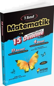 7. Sınıf Matematik 15 Deneme