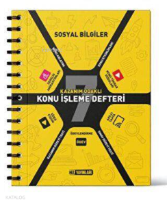 7. Sınıf Sosyal Bilgiler Etkinlik Defteri
